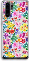 Case Company® - Huawei P30 Pro hoesje - Little Flowers - Soft Cover Telefoonhoesje - Bescherming aan alle Kanten en Schermrand