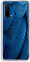 Case Company® - OnePlus Nord CE 5G hoesje - Pauw - Soft Cover Telefoonhoesje - Bescherming aan alle Kanten en Schermrand