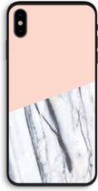 Case Company® - iPhone X hoesje - A touch of peach - Biologisch Afbreekbaar Telefoonhoesje - Bescherming alle Kanten en Schermrand