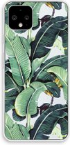 Case Company® - Google Pixel 4 hoesje - Bananenbladeren - Soft Cover Telefoonhoesje - Bescherming aan alle Kanten en Schermrand