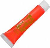 make-up tube 10 ml fluorescerend rood