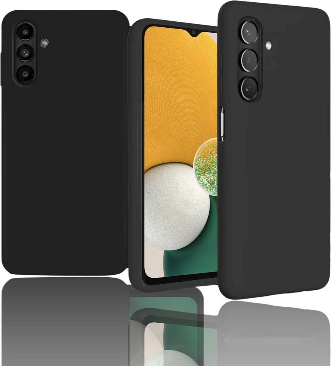 OTronica – Hoesje Geschikt Voor Samsung Galaxy A13 5G / A04s hoesje Zacht siliconen back cover – Zwart