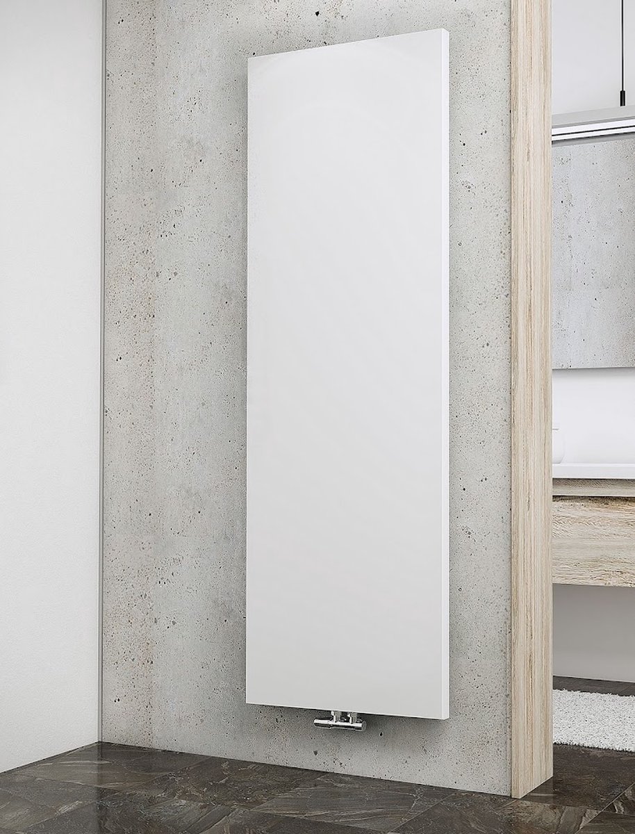 Schulte paneelradiator NEW YORK 60 x 180cm - 1027 Watt - wit - midden onderaansluiting