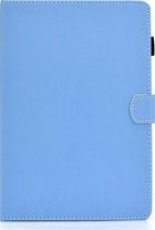 Mobigear Tablethoes geschikt voor Samsung Galaxy Tab S6 Lite Hoes | Mobigear Folio Bookcase + Stylus Houder - Blauw