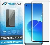 Mobigear Gehard Glas Ultra-Clear Screenprotector voor OPPO Reno 6 Pro 5G - Zwart