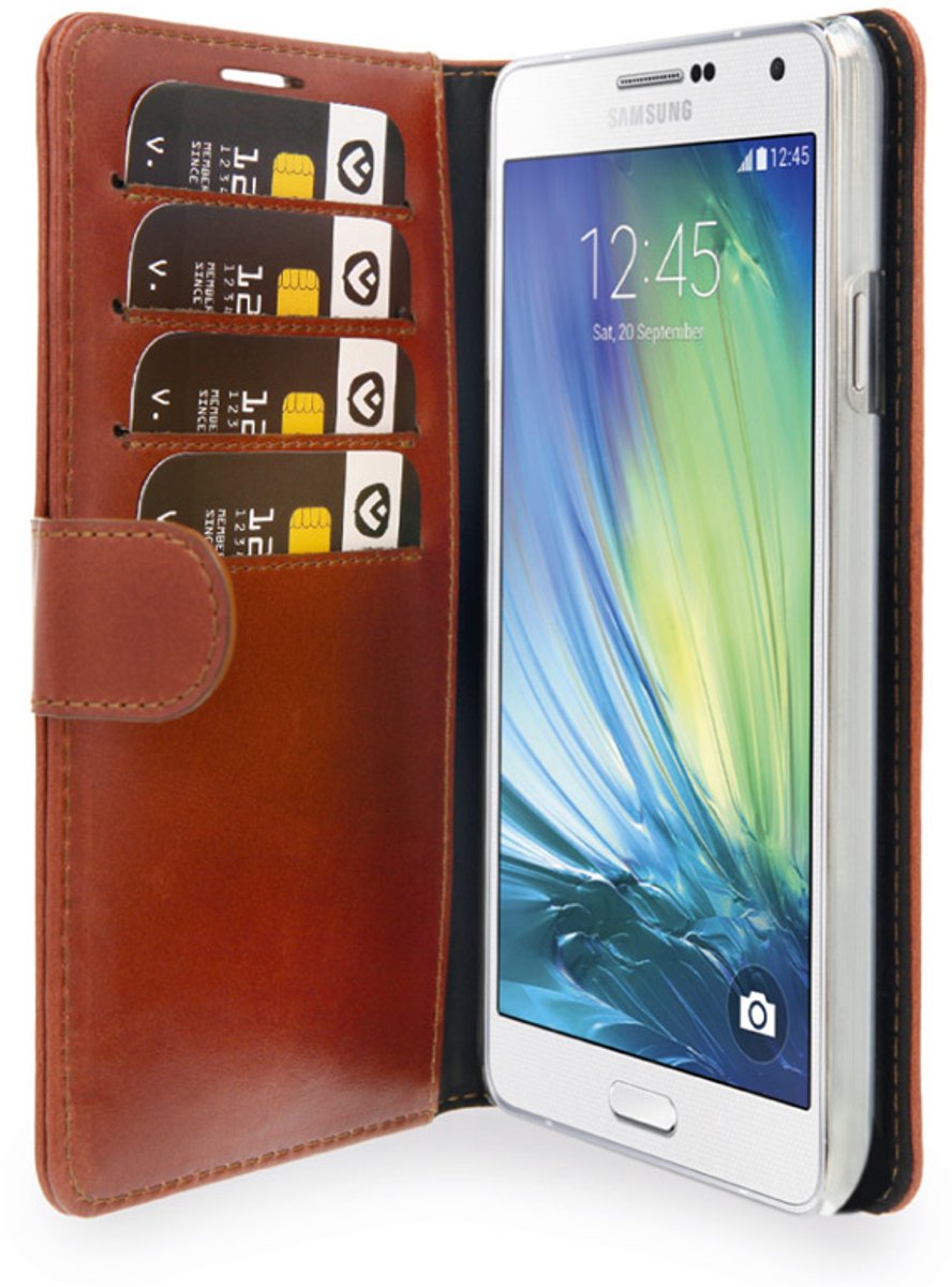 Valenta - Booklet Classic Luxe - Samsung Galaxy A7 - Brown