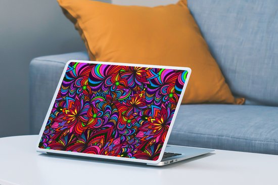 Laptop sticker - 13.3 inch - Patroon - Jungle - Abstract - 31x22,5cm - Laptopstickers - Laptop skin - Cover - SleevesAndCases