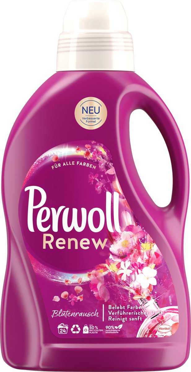 Perwoll Wasmiddel Renew, bloemenstorm, 24 wl