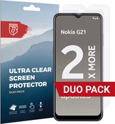 Rosso Nokia G11 / Duo Lot de deux protections d'écran Ultra transparentes