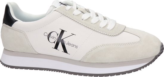 Calvin Klein Retro Runner 1 Lage sneakers - Dames - Wit - Maat 44 | bol.com