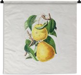 Tapisserie - Tapisserie - Poires - Feuilles - Nourriture - 90x90 cm - Tapisserie