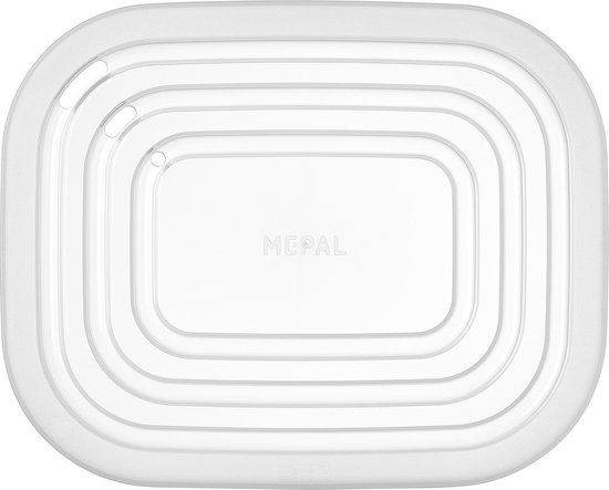 Mepal - Magnetrondeksel Cirqula rechthoekig - Geschikt voor de vaatwasser  en magnetron... | bol.com