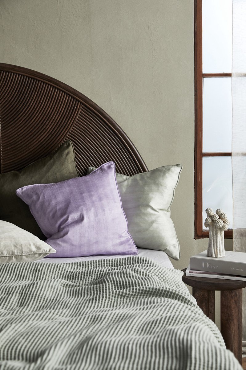 Plaid Alvik lichtgroen 260 x 260