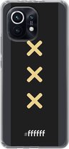 6F hoesje - geschikt voor Xiaomi Mi 11 -  Transparant TPU Case - Ajax Europees Uitshirt 2020-2021 #ffffff
