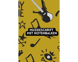 Notenschrift voor muziekoefeningen