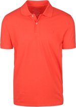 Ecoalf - Polo Ted Fel Oranje - L - Modern-fit