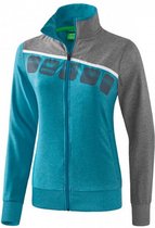 presentatiejack 5-C dames polyester aqua/grijs maat 38