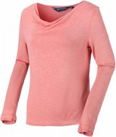 longsleeve Frayler Cowl dames roze maat 38