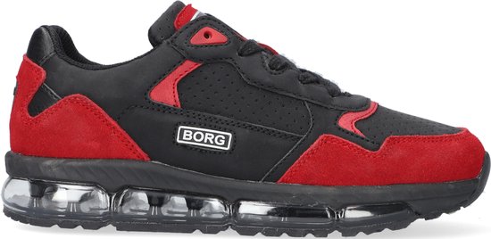 Bjorn Borg X500 Prf Blk Lage sneakers - Jongens - Rood - Maat 31
