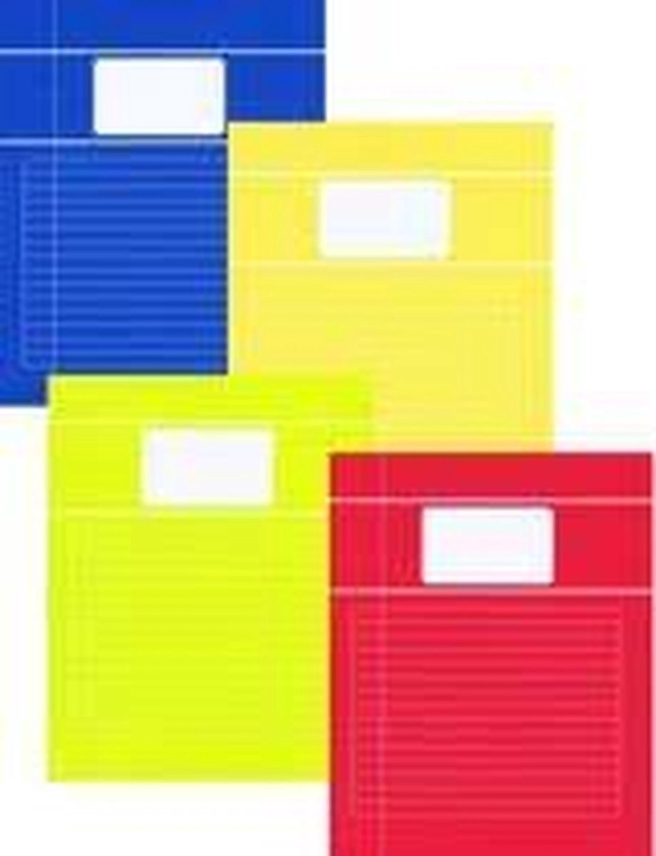 Benza - Basic Schriften Lijn A5 Trendy Assorti (10 stuks)