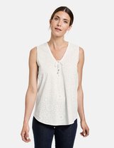 GERRY WEBER Dames Top met gebatikt motief