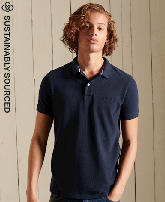 Superdry CLASSIC PIQUE POLO Heren Poloshirt - Maat L