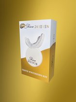 SHINE24SEVEN - Whitening Kit - Tandenbleken - Professioneel Tanden Bleken - 100% Veiling en 100% Peroxidevrije Bleekmiddel - Teeth Whitening Kit - Witte Tanden - Tot 8 Tinten Witter - Nieuwe Formule