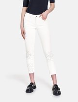 TAIFUN Dames 7/8-jeans skinny TS met broderie