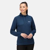 De Regatta Bawdon Fleece - outdoortrui - dames - geribbelde stof - trekkoord in de nek - Donkerblauw