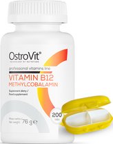 Vitaminen - Vitamin B12 Methylocobalamin - 200 Tablets - OstroVit