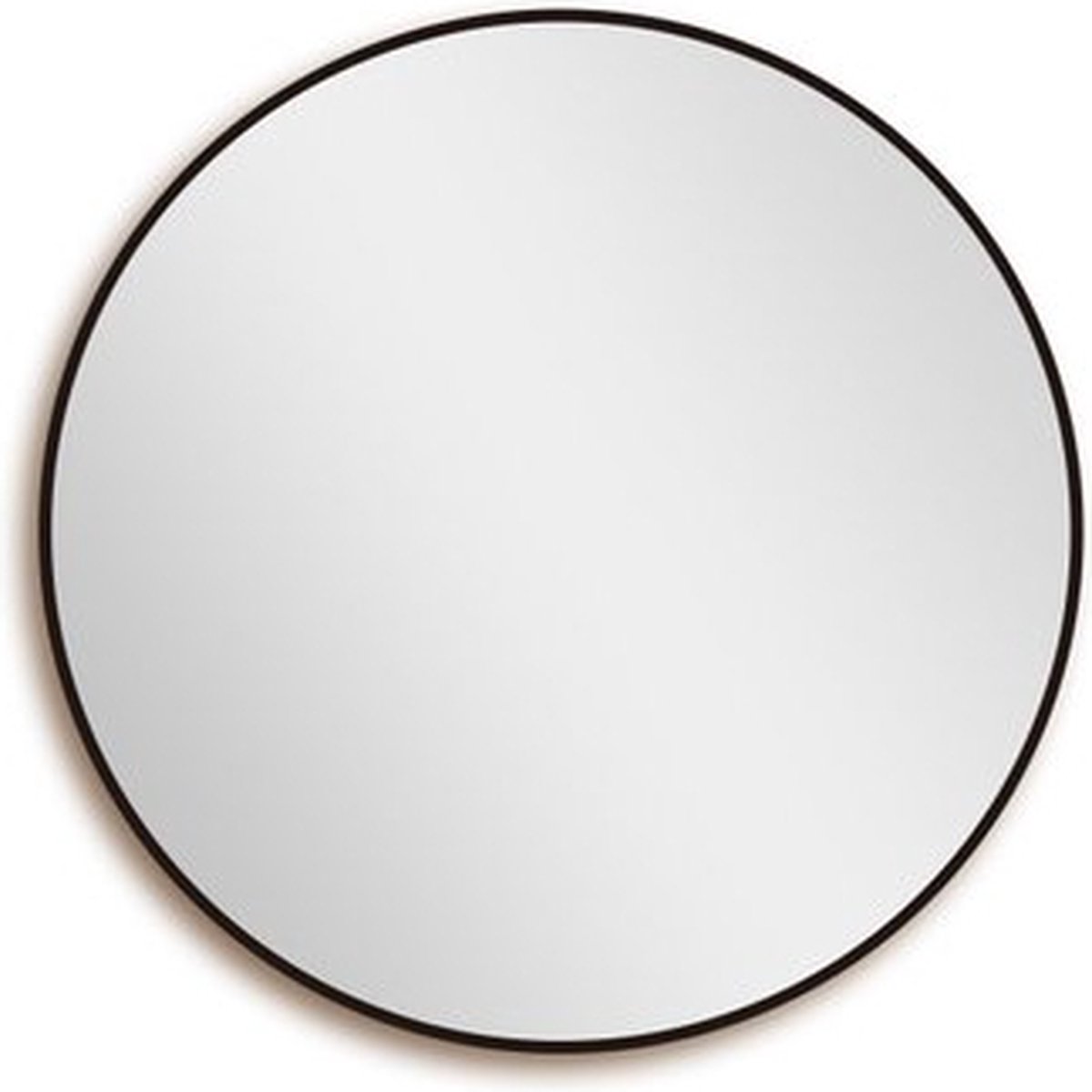 Saniclass Retro Line 2.0 spiegel rond 100cm frame mat zwart