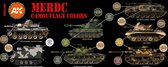 MERDC Camouflage Colors Set - AK-Interactive - AK-11653