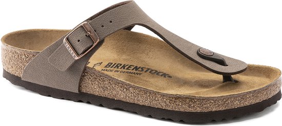 Birkenstock Gizeh BFBC Regular Dames Slippers - Mocca - Maat 39