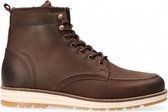 Van Dalen  - Veterboot leer - Brown - 40