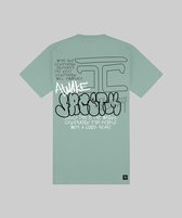 JORCUSTOM Awake Slim Fit T-Shirt - Mint - Volwassenen - Maat L