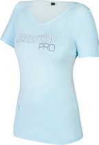 Horka - Performance T-Shirt Sunset - Technischestof - V Hals - Misty Blue - Maat XS