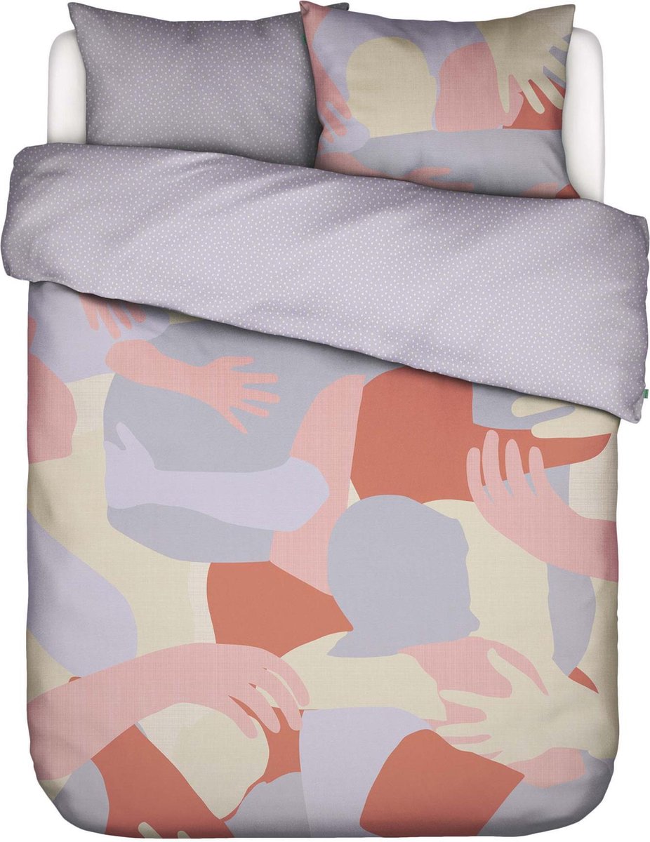 COVERS & CO Hug It Out Dekbedovertrek Multi - Lits-Jumeaux - 240x200/220 cm