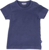 Silky Label t-shirt plum purple - korte mouw - maat 62/68 - paars