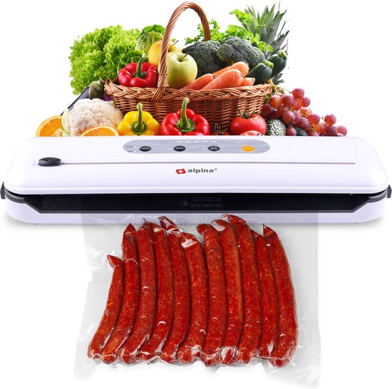 TBG™ Vacuümverzegelaar - met Rolhouder Pulsfunctie Sous Vide