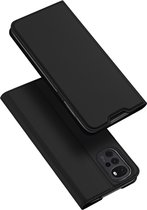 Dux Ducis - Telefoonhoesje geschikt voor Motorola Moto G22 - Skin Pro Book Case - Zwart