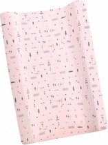 aankleedkussenhoes Tipi Oso 80 x 52 cm katoen roze
