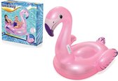 Bestway Flamingo - opblaasbaar zwembadspeelgoed - kind - 127 x 127 cm - roze