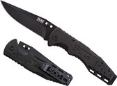 SOG Knives Salute Mini Black Clampack Zakmes - Zwart