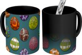 Magische Mok - Foto op Warmte Mokken - Koffiemok - Design - Ei - Retro - Magic Mok - Beker - 350 ML - Theemok
