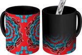 Magische Mok - Foto op Warmte Mokken - Koffiemok - Patroon - Abstract - Modern - Magic Mok - Beker - 350 ML - Theemok