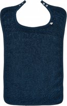 slabbetje Organic Terry junior navy one-size