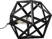 Cubed Metal - Tafellamp - gepoedercoat metaal - zwart