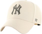 47 Brand New York Yankees MVP Cap B-MVPSP17WBP-NTL, Unisex, Beige, Pet, maat: One size