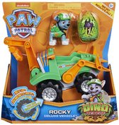 Paw Patrol Dino Rescue Rocky en Voertuig