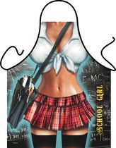 Benza Schort School Girl - Sexy/Leuke/Grappige/Mooie Keukenschort